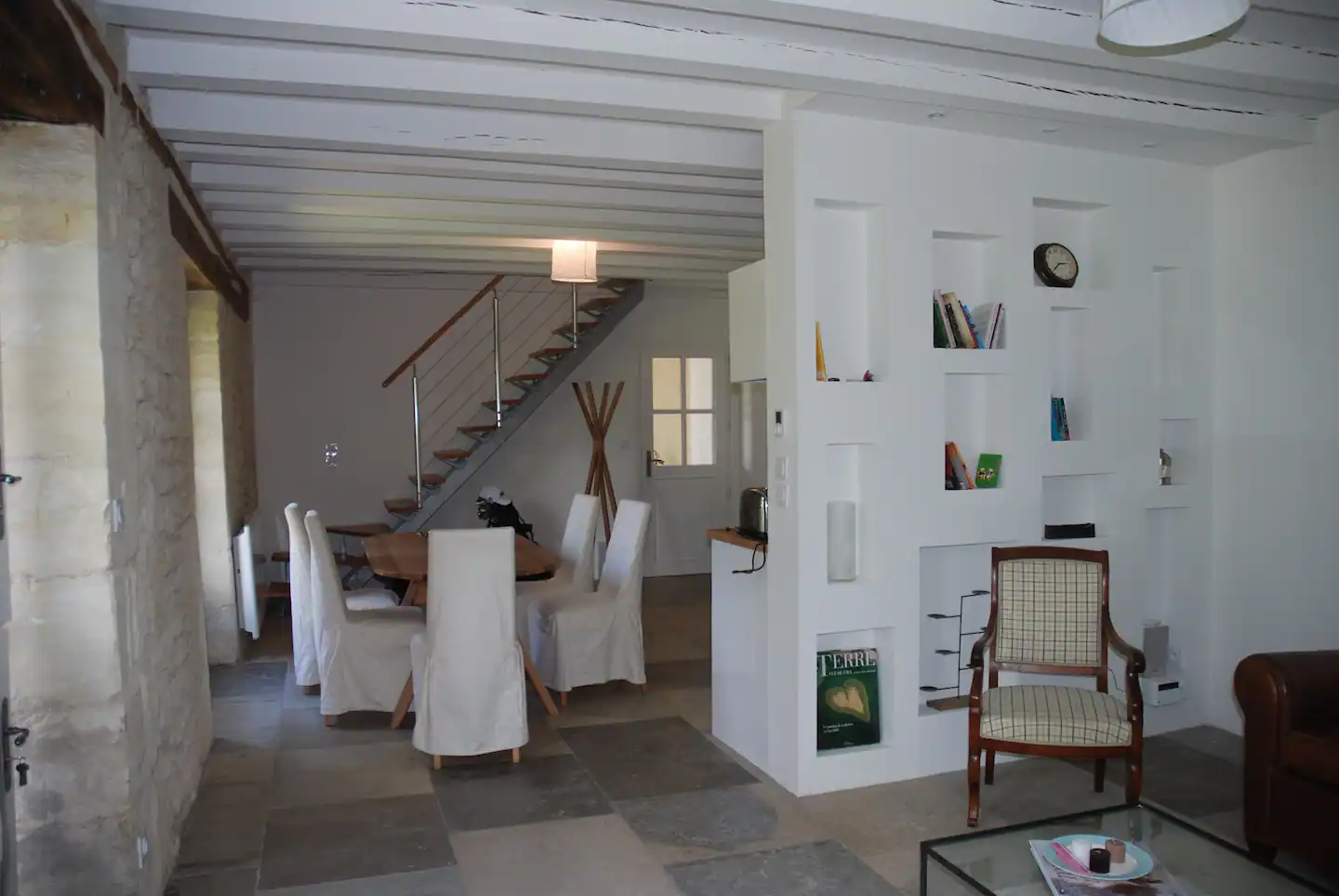 Gîte du Pavillon de la lanterne - intérieur RDC